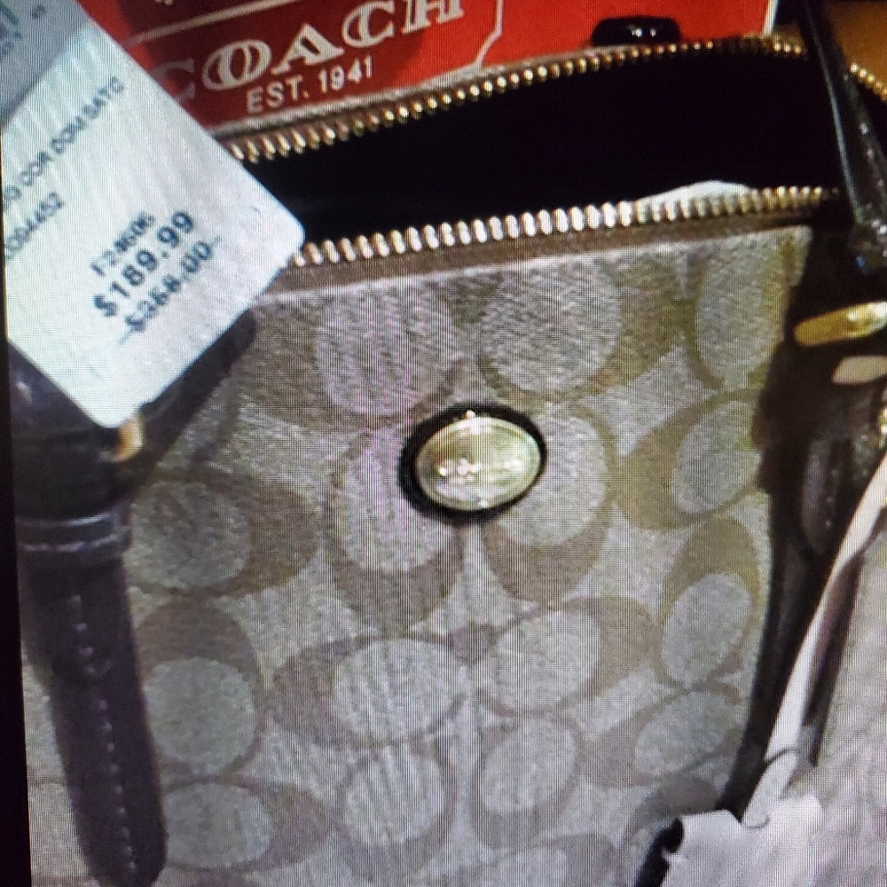 SOLD❗❗ ❗Coach bowler style handbag - Picture 7 of 7